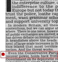 Immigration Debate